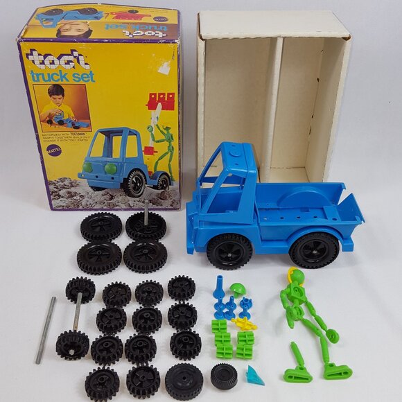 Tog'l Truck Set Vintage 1969 Mattel Tog'lman Building Construction Toy - Picture 2 of 2